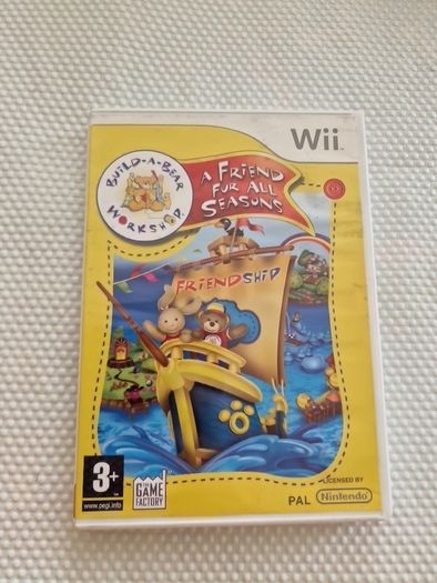 Build a Bear Workshop A friend fur all seasons Nintendo Wii Games Original