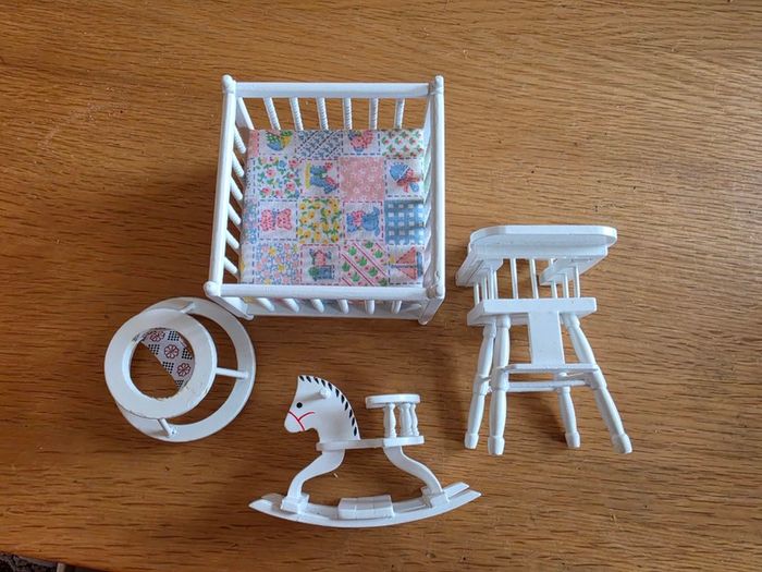 Dolls house nursery