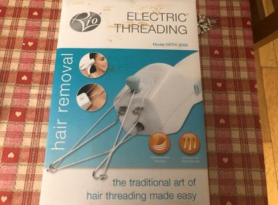 hair removal threading machine