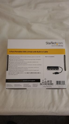 4 port portable usb 2.0 hub