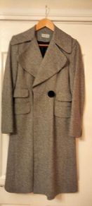 Sticky Fingers Grey Tweed Coat Size 10