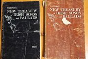 Walton's New Treasury Of Irish Songs And Ballads  Volume 1&amp;2. 1966-1968. First Edition Paperback In Fair Condition. See Photos For Same.