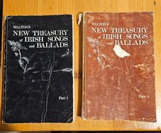 Walton's New Treasury Of Irish Songs And Ballads  Volume 1&2. 1966-1968. First Edition Paperback In Fair Condition. See Photos For Same.