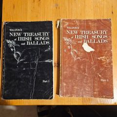 Walton's New Treasury Of Irish Songs And Ballads  Volume 1&2. 1966-1968. First Edition Paperback In Fair Condition. See Photos For Same.