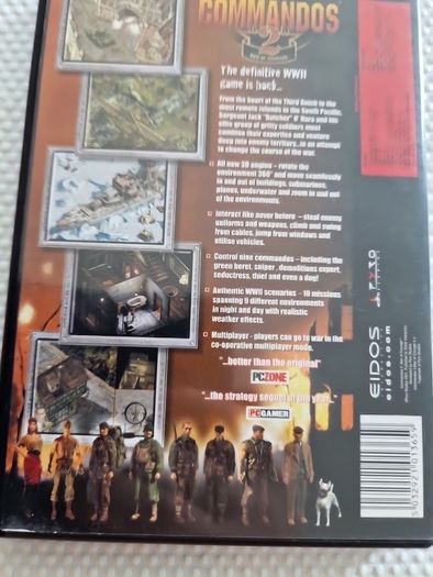 Commandos 2 Mens of Courage Pc Cd Rom Games Original