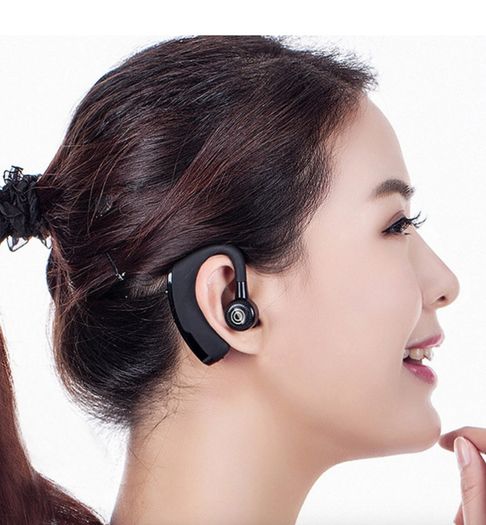 Brand New Handsfree Business Bluetooth Headphone With Mic Voice Control Wireless Earphone Bluetooth Headset For Drive Noise Cancelling.