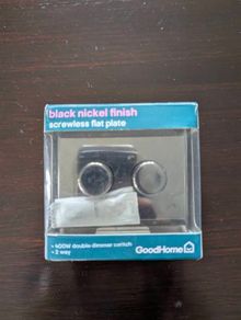 Double Dimmer Switch