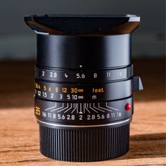Summicron-M 35 mm f/2 ASPH 11673 + Leica  UV filter 13030