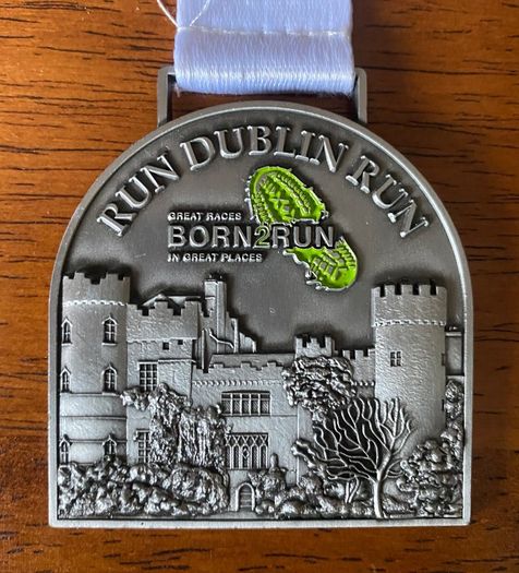 Run Dublin Run Born 2 Run Finishers Medal