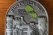 Run Dublin Run Born 2 Run Finishers Medal