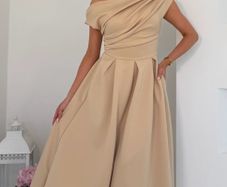 Girl in Mind beige dress