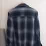Schott NYC Blue Check Wool Shirt Jacket Large Image 5