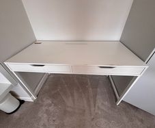 ikea alex white desk
