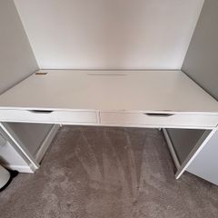 ikea alex white desk