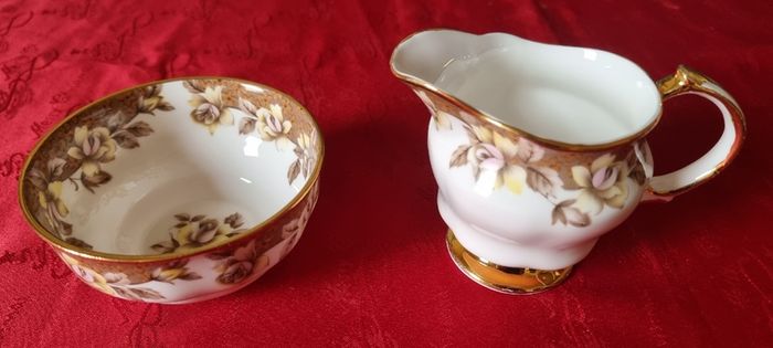 21 Piece Arklow Elegance Bone China Tea Set For 6 Person Setting Made In Ireland