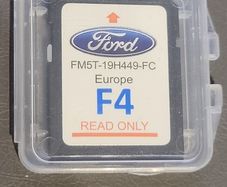 Ford F4 Satnav SD Card for Focus Galaxy Kuga Mondeo S Max C Max