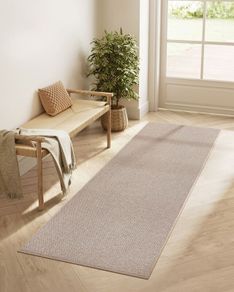 Rug Camel Brown Woven XL 80 x200 cm