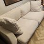 Brand New Comfortable 3 Seater Fabric Sofa Cream Beige Unused Condition Image 5