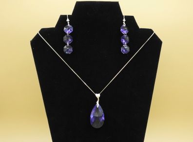 Silver Necklaces and Earrings
