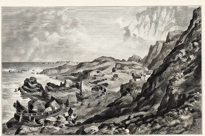 Hand coloured  Steel engraving from 1832