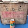 Old Cork Dry Gin crate and 9 bottles Image 6