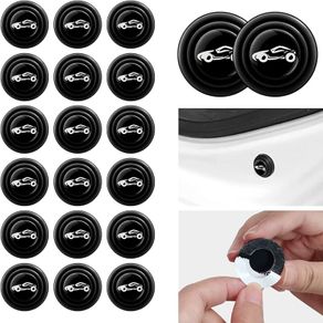20Pcs Car Door Shockproof Pad Silent Gasket Stickers Car Trunk Sound Insulation Shock Absorber  Pad Thickening Cushion Stickers