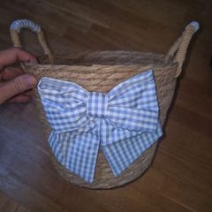 Easter basket and eggs