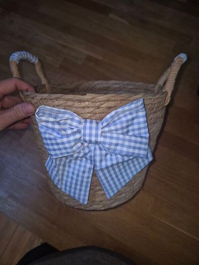 Easter basket and eggs