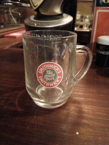Smithwicks half pint tankard