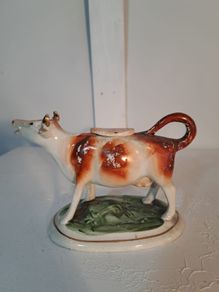 Staffordshire Lidded Creamer