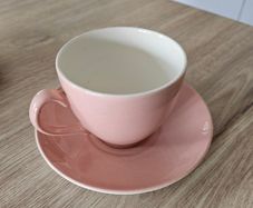 Carragaline Pottery cups and saucers
