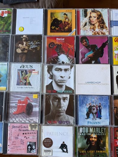 Personal Music CD and Music DVD Collection For Sale. Around 600 Titles. VG-EX Condition