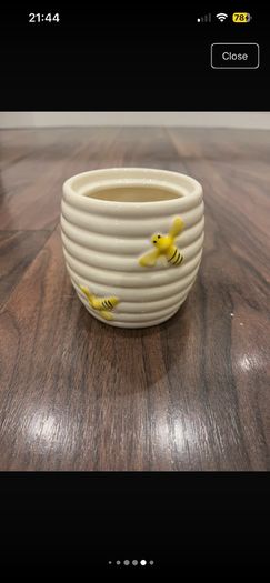 Ceramic Honey Pot
