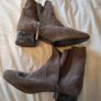 Grey Suede Boots Image 3