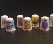 Birchcroft Bone China Thimble Collection