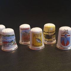 Birchcroft Bone China Thimble Collection