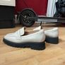 Clarks Cream Loafers Image 2