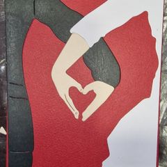 Handmade Love / Wedding Greeting Card