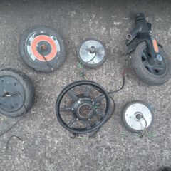 Electric scooter wheels