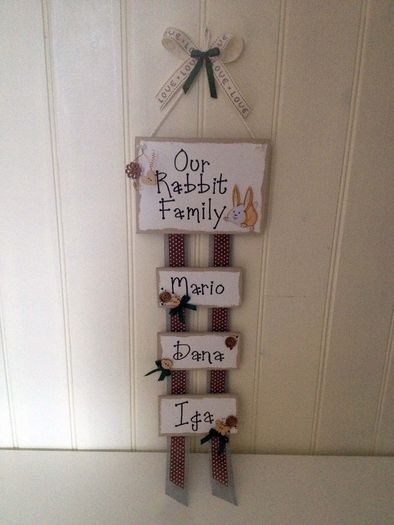 Family Hanger Sign