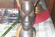 Antique Wood Carved African Woman postage available or collection on all my items