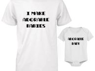 main image for ad Funny Cute Daddy And Baby Matching T-shirt And Bodysuit Set - Adorable Baby