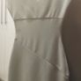 Diane Von Furstenberg flattering white dress size 8 Image 4