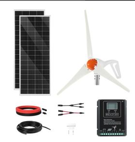 400W 12V Solar Wind Power Kit Off Grid MPPT Controller