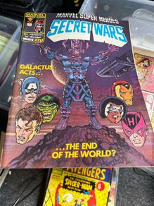 Marvel UK secret wars issue 8 1985