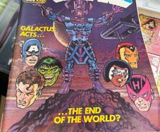 Marvel UK secret wars issue 8 1985