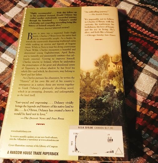 Frank Delaney: Tipperary: A Novel.