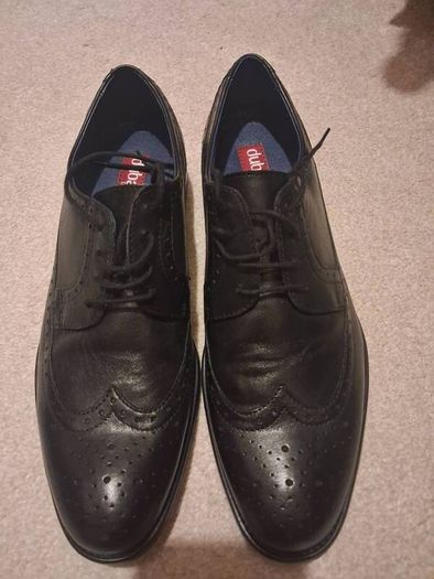 Dubarry Dyson mens shoes black size 8