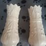 Vintage Belleek Flower Vase X 2 Image 3