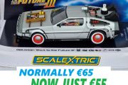 Scalextric DeLorean Back to the Future 3 Slot car ( C4307  street classic tv )